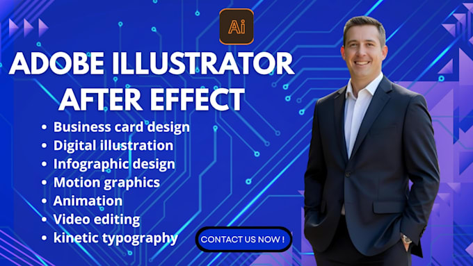 create motion grahics,adobe after effects, logo design, illustration,wed videos