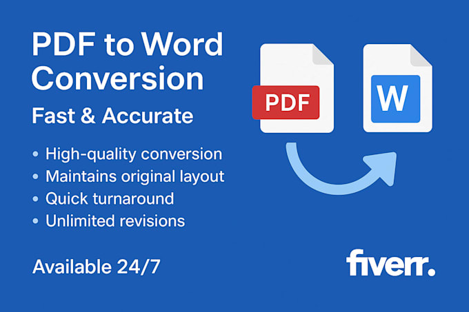 convert PDF to word accurately and quickly