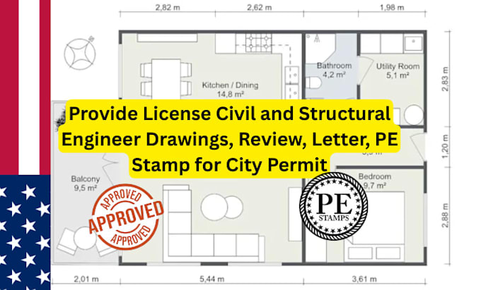 licensed architect civil and structural engineering letter pe stamp in minnesota
