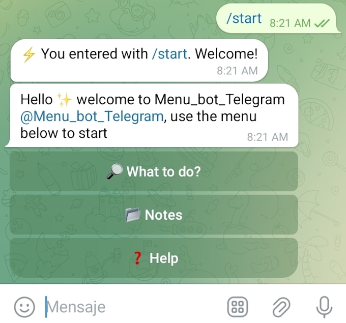iautomate repetitive tasks from telegram to reduce work stress