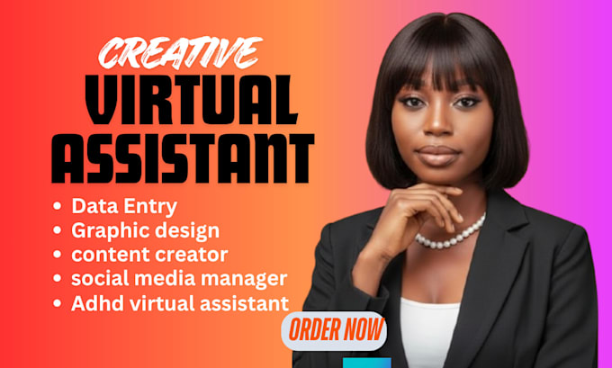 be creative virtual assistant executive long term VA adhd personal VA christain
