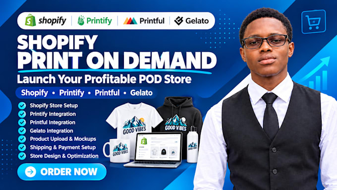 setup shopify print on demand store shopify print on demand printify printful