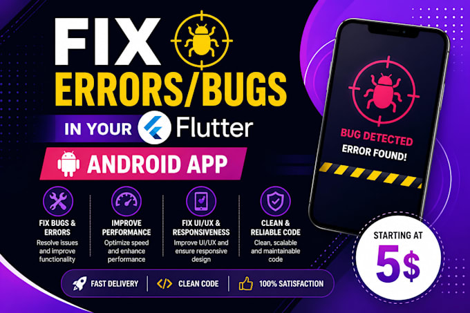 build a custom app development using flutter and dart