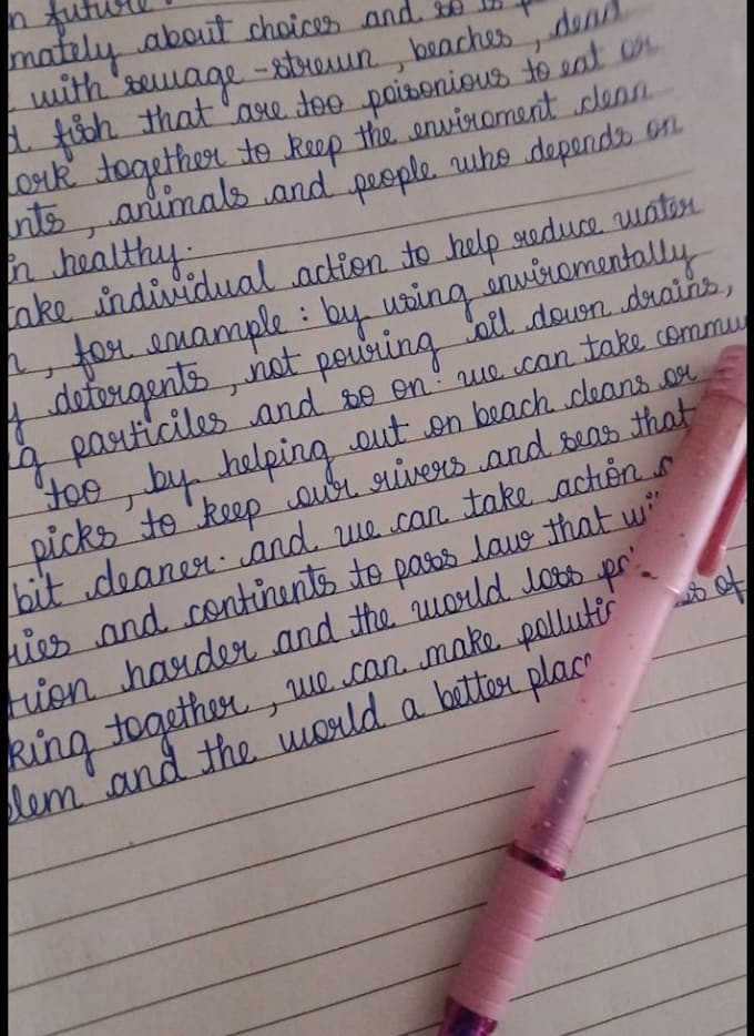 write your assignment in best handwriting