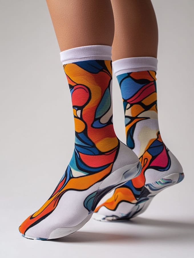 design custom and unique socks design