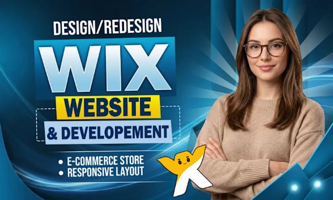 design or redesign your wix website, wix studio, landing page, online store