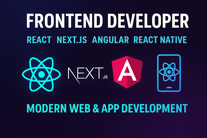 be your expert frontend developer for react, nextjs, angular