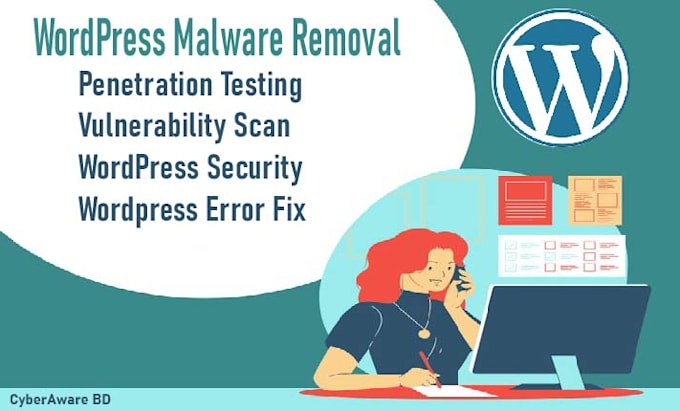 wordpress malware removal  pen testing full site scan