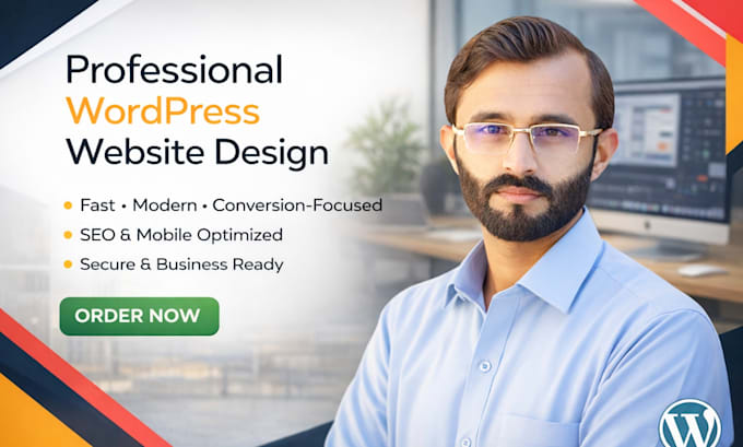 design and create a professional wordpress business website