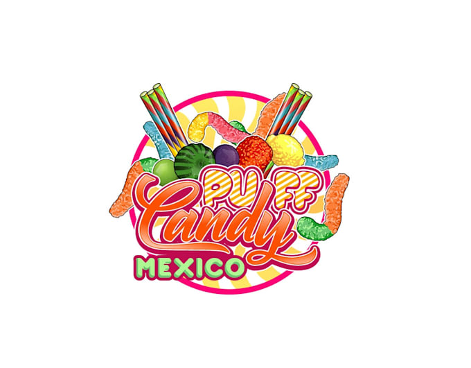 create professional and specially candy logo design
