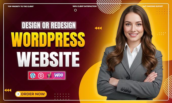 website development, design, redesign wordpress website or ecommerce website