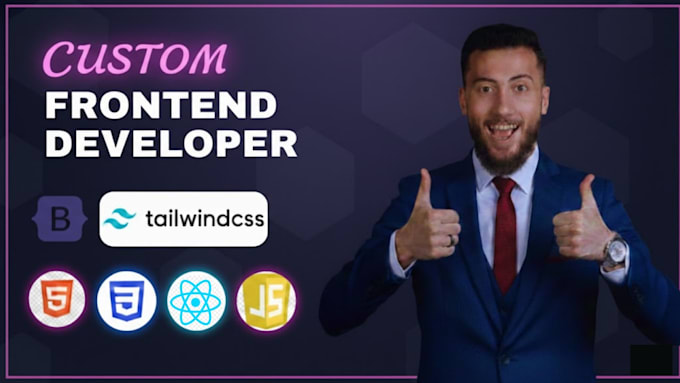 be your expert frontend developer to build custom web pages
