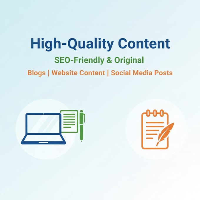 write SEO friendly blog posts and articles for your website