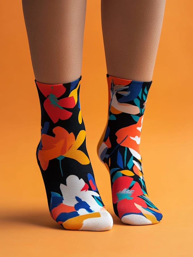 make a unique socks design