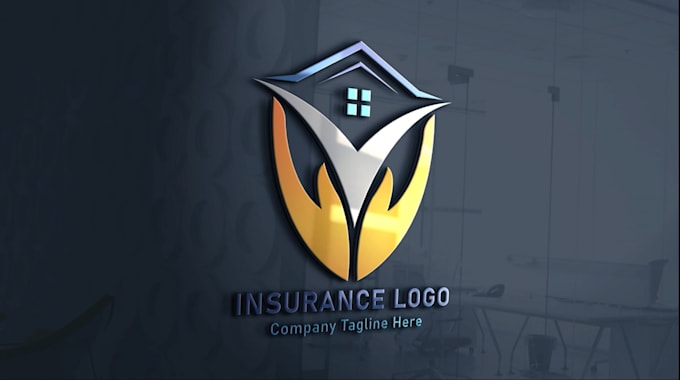 design a trustworthy and professional insurance logo