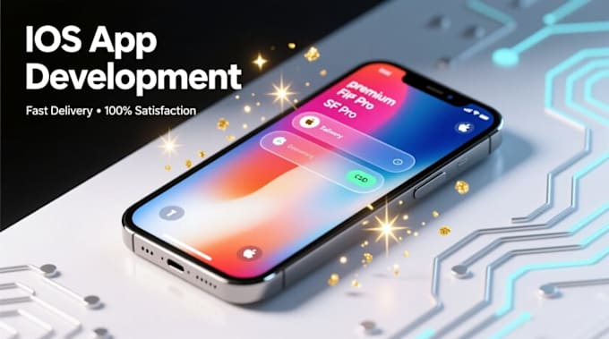 create an advanced IOS mobile app from scratch really fast