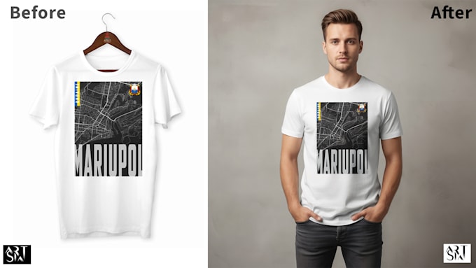 make product mockups of your clothes on models