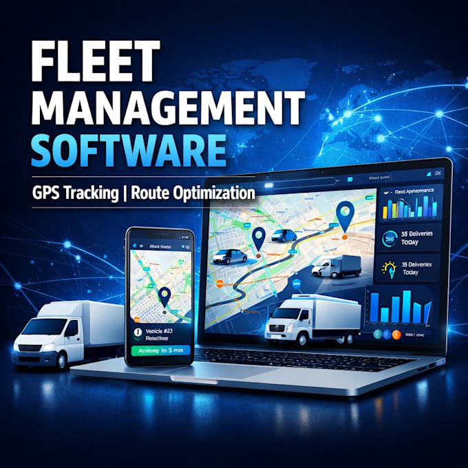 Develop custom transport and fleet management software for logistics ...