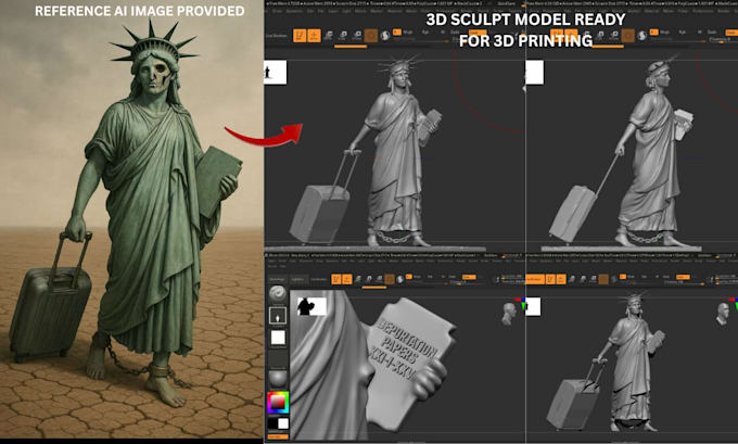 convert 2d to 3d model image to 3d model stl files for 3d printing
