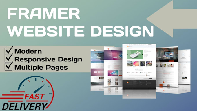 set up framer cms, provide design consultation, and develop full framer website