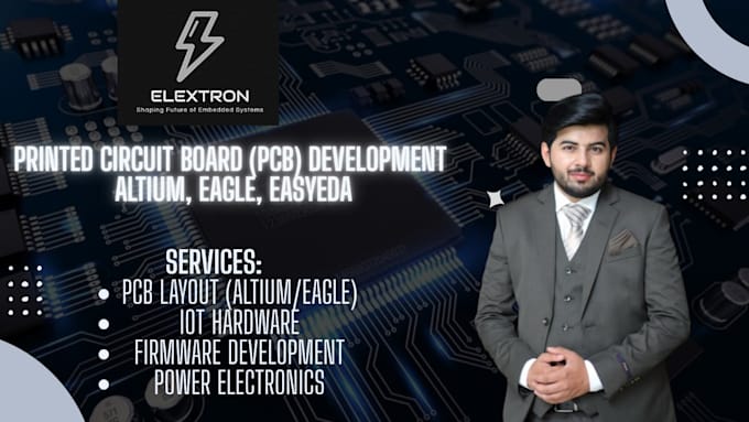 Design custom pcb layouts and circuit boards in altium, eagle, or