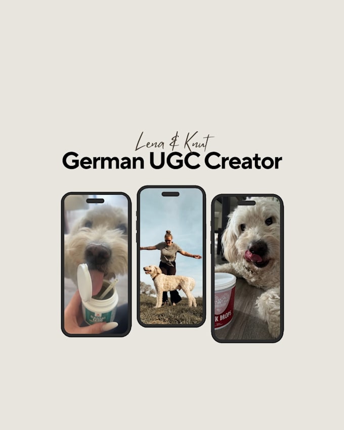 do content with a lovely dog