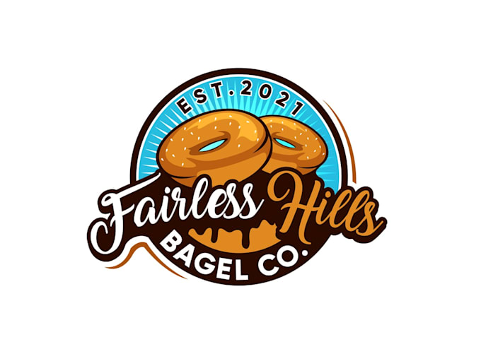 create awesome and gorgeous donut logo design