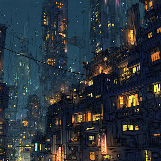create stunning sci fi cityscapes that defy reality