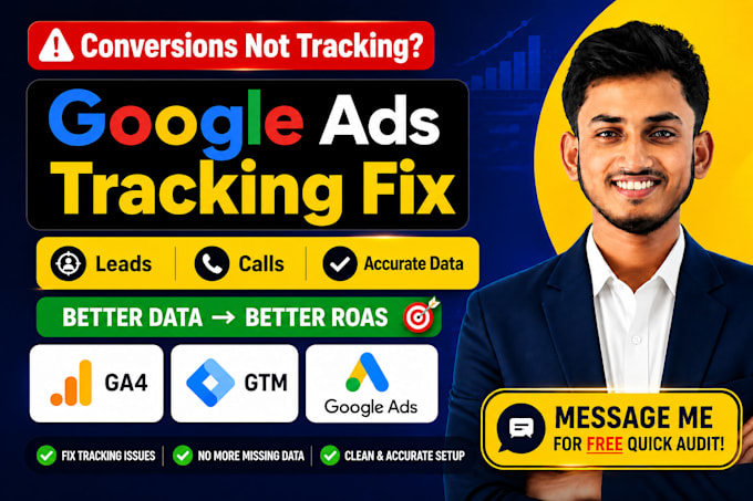 fix missing conversions in google ads