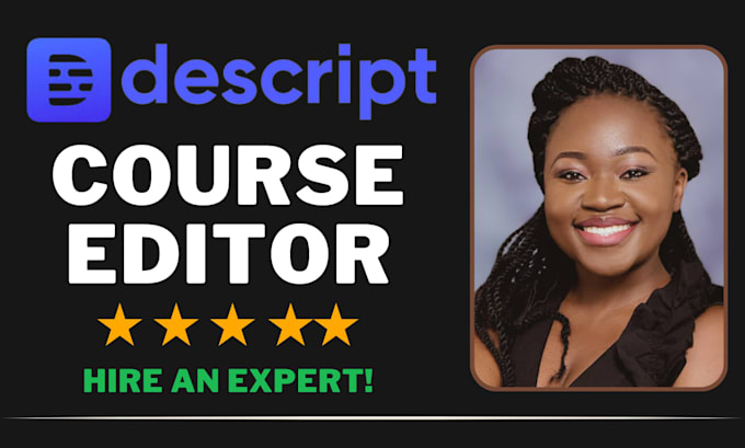 edit your online course in descript