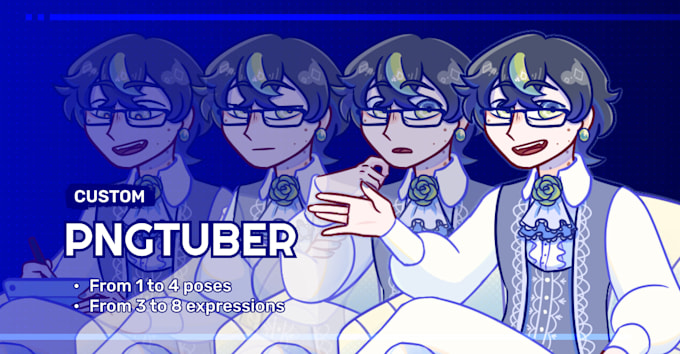design a custom pngtuber for streaming