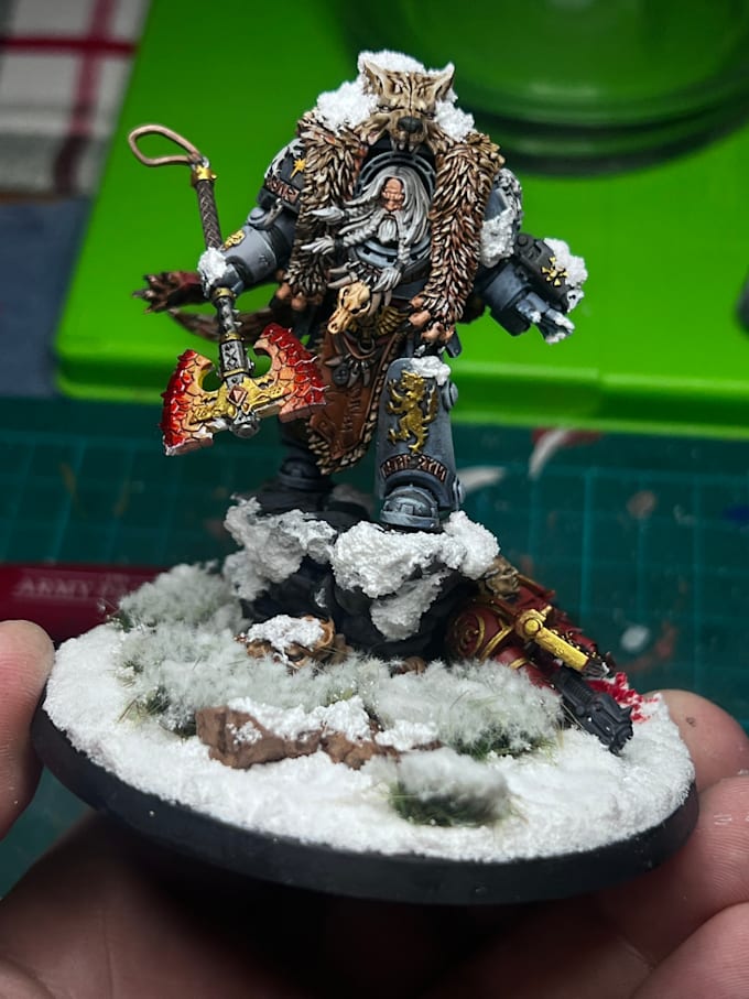 paint your warhammer 40k miniatures