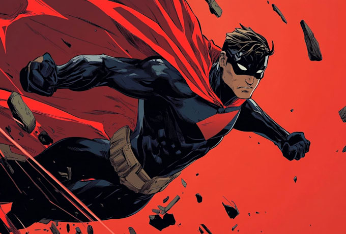 draw you as an amazing superhero
