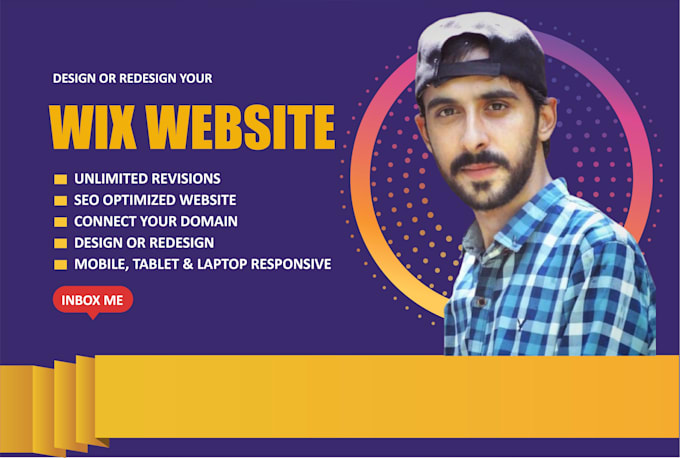 do wix website design, redesign business wix website, wix studio