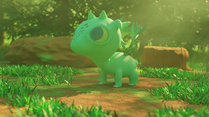 work on 3d projects, assets, environments, renders and more