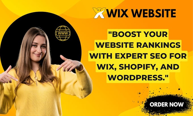 optimize website onpage technical SEO service wordpress shopify wix squarespace