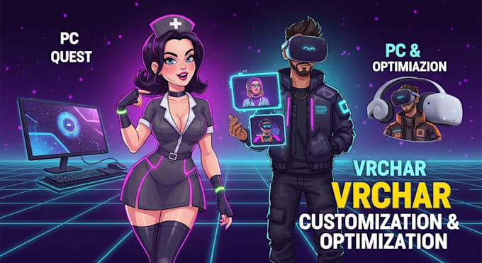 customize your vrchat avatar for pc and quest