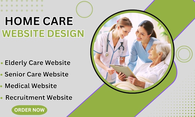 do home assistant and home care website design