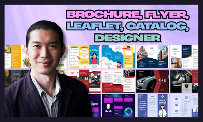 design modern brochures, catalogs, and leaflets