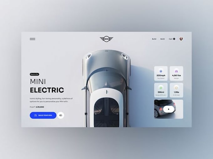 create a 3d interactive website using threejs, r3f and gsap, parallax background