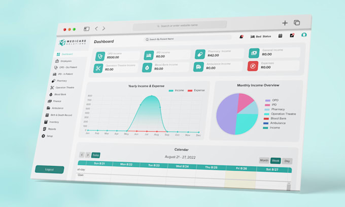 do web UI UX design, figma website design, landing page uxui