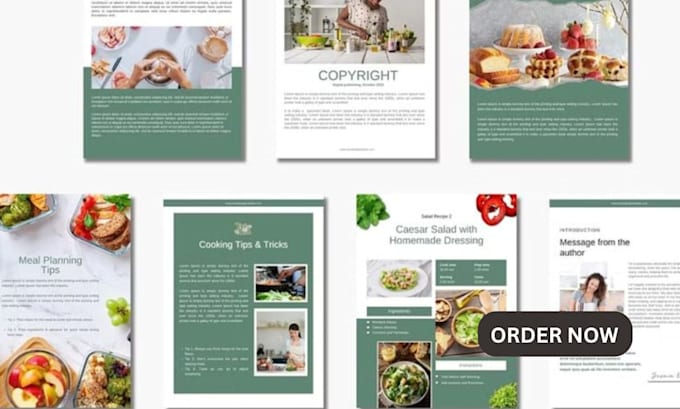 do cookbook design, cookbook formatting,for cookbook recipe as cookbook writer