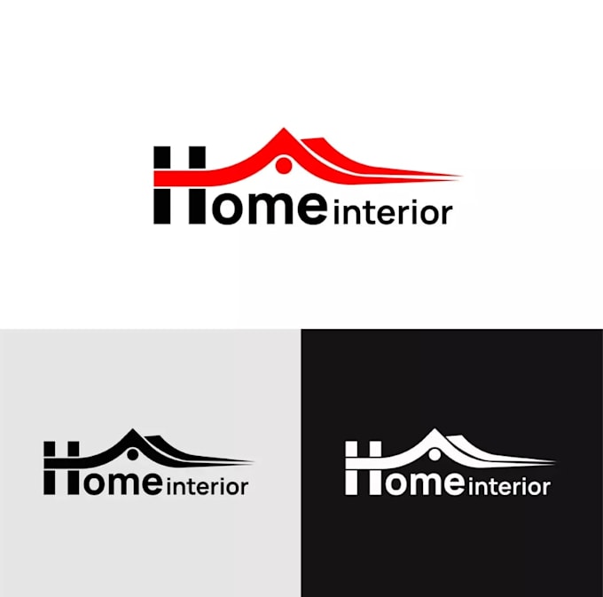 design a modern and elegant interior design company logo