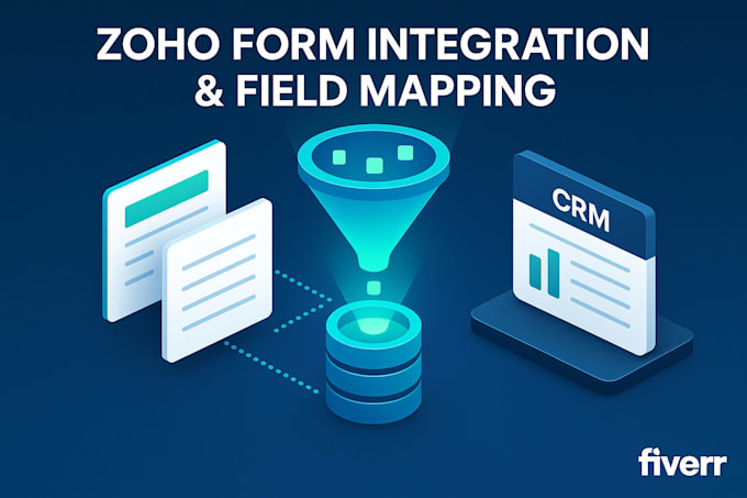 Integrate zoho forms with crm, field mapping, and lead form setup by ...