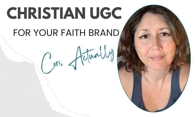 make a christian spokesperson ugc video