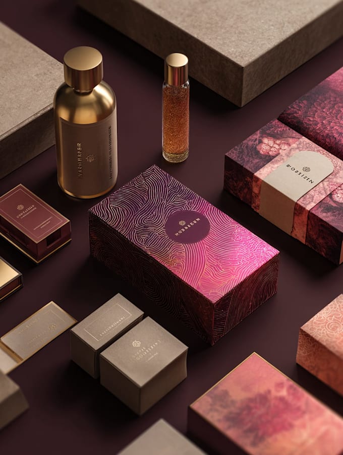 design a cute product packaging or label