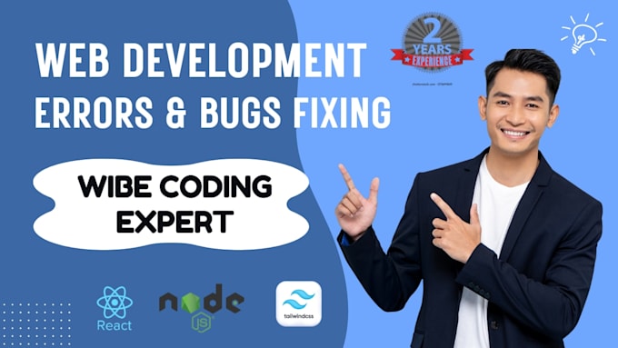 quickly fix frontend and backend bugs for your website