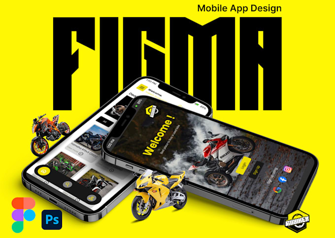 Create user friendly mobile app ui in figma by Srinapa | Fiverr