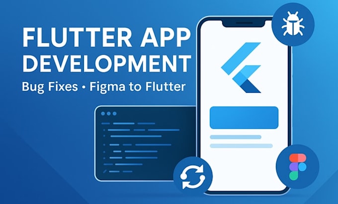 do mobile app development as a flutter developer