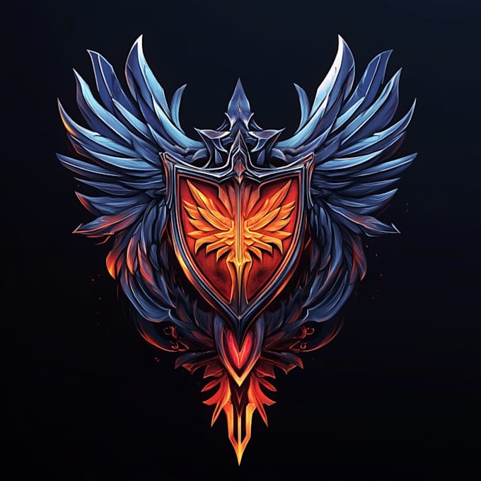 make a fantasy game logo